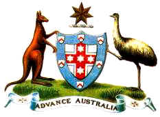 První australský státní znak
